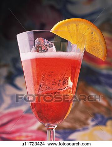 Cocktail, Campari Soda, Close Up, Differential Focus View Large Photo Image Picture - Cocktail, Campari Soda, Close Up, Differential Focus. Fotosearch