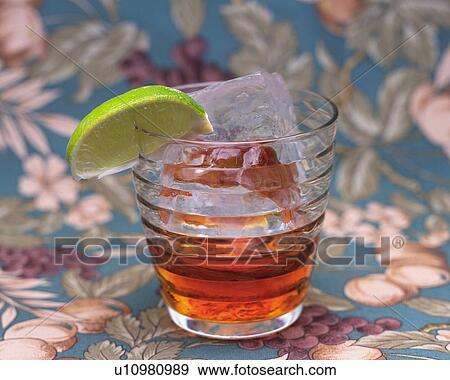 Cocktail, Dark Rum, Front View, Differential Focus View Large Photo Image Stock Photo - Cocktail, Dark Rum, Front View, Differential Focus. Fotosearch