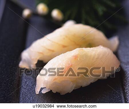 Hirame, hand-shaped sushi View Large Photo Image Picture - Hirame, hand-shaped sushi. Fotosearch