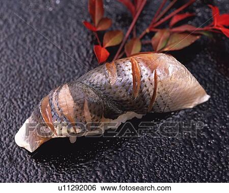 Kohada, hand shaped sushi View Large Photo Image Stock Photograph - Kohada, hand shaped sushi . Fotosearch