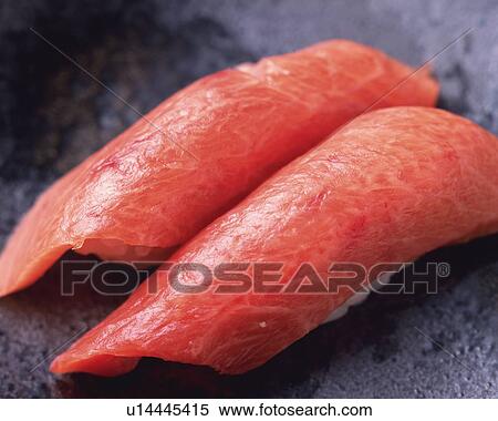 Stock Photography - Maguro, hand-shaped sushi. Fotosearch