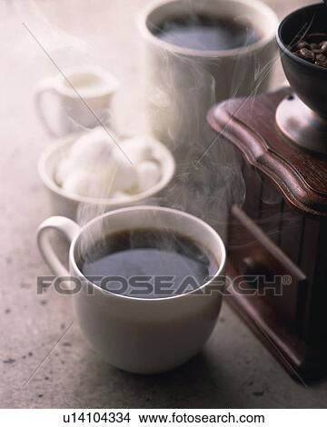 Picture - Brend Coffee, Full Frame, Differential Focus. Fotosearch