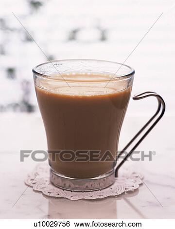 Cafe au Lait and Coaster, Full Frame, Front View View Large Photo Image Stock Photograph - Cafe au Lait and Coaster, Full Frame, Front View. Fotosearch