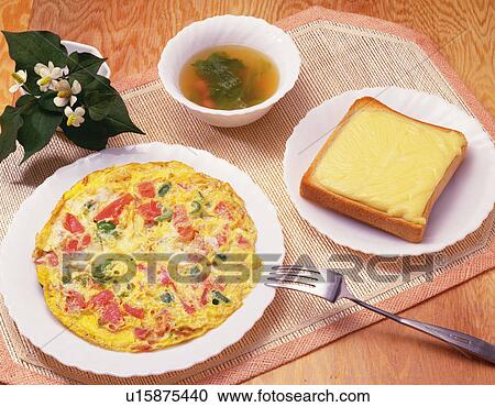 Breakfast, High Angle View View Large Photo Image Stock Image - Breakfast, High Angle View. Fotosearch