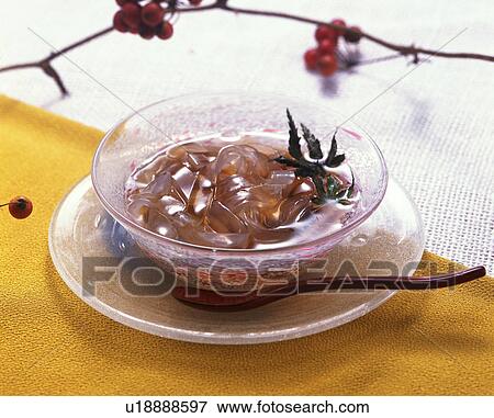 Gelidium Jelly, High Angle View, Differential Focus View Large Photo Image Stock Photo - Gelidium Jelly, High Angle View, Differential Focus . Fotosearch