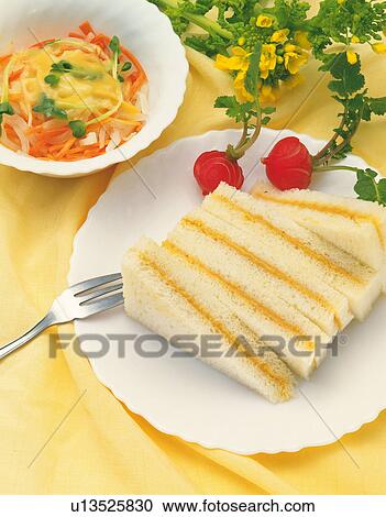 Sandwich, High Angle View View Large Photo Image Stock Image - Sandwich, High Angle View. Fotosearch