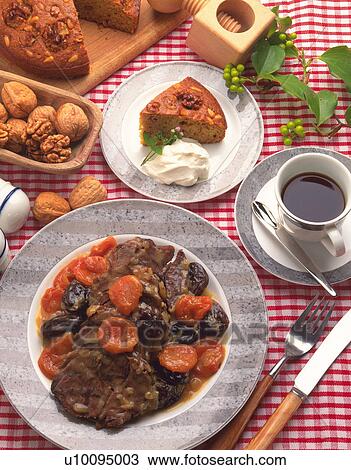 Stock Image - Western Style Dish, High Angle View. Fotosearch