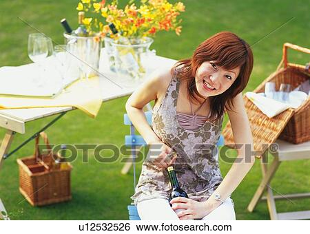 Stock Photograph - Garden Party. Fotosearch
