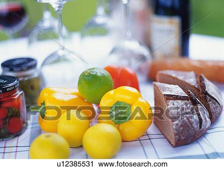Stock Image - Ready for Garden Party. Fotosearch