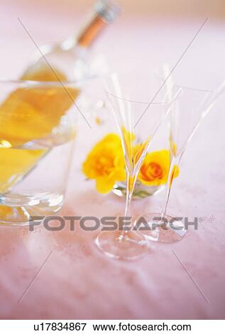 Stock Photo - Two Wineglasses. Fotosearch