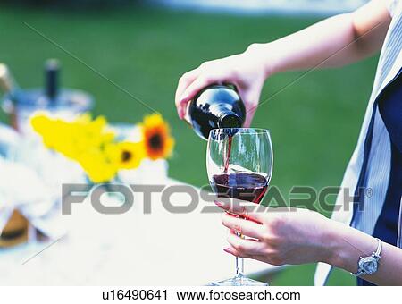 Wineglasses and Red Wine View Large Photo Image Stock Image - Wineglasses and Red Wine. Fotosearch