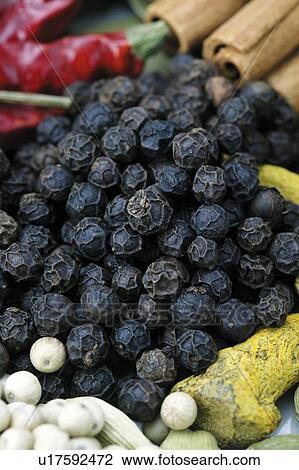 Stock Image - Black Pepper. Fotosearch