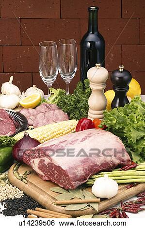 Stock Photograph - Meat Image. Fotosearch