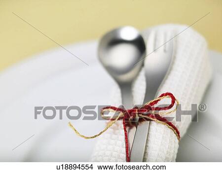 Picture - Spoon and Fork. Fotosearch
