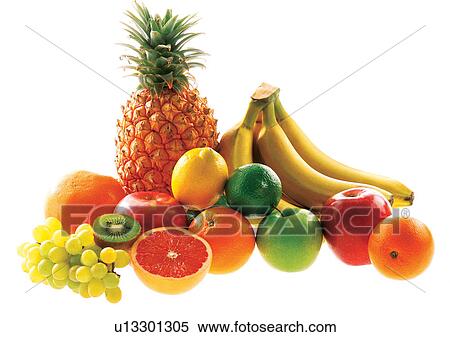 Stock Photography - apple, choice, banana, assorted, abundance. Fotosearch