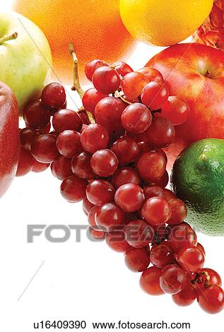 Stock Image - apple, close-up, choice, assorted, abundance. Fotosearch
