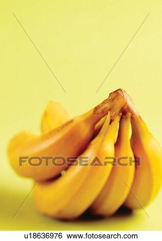 Stock Photograph - banana, close-up, fresh fruit, freshness. Fotosearch