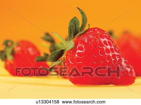Stock Photo - close-up, freshness, fresh fruit, abundance. Fotosearch