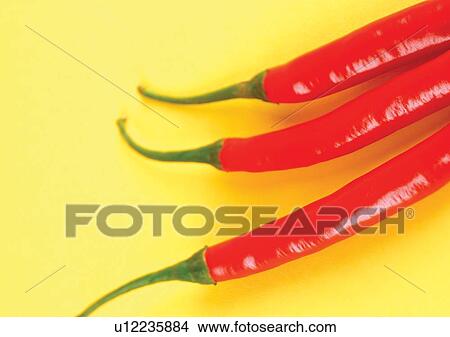 Picture - red, chilly, peppers. Fotosearch