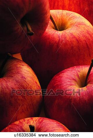 Picture - Produce, Fruit, Red, Stack, Heap. Fotosearch