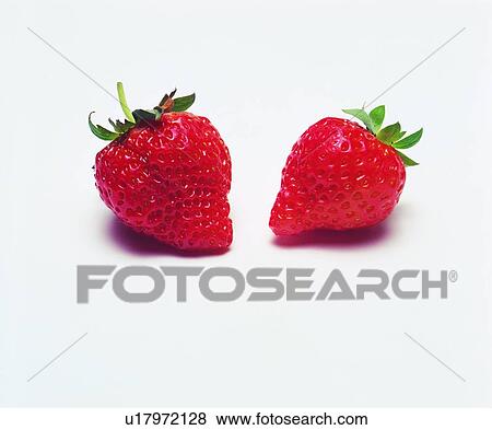 Stock Photo - fruit, fresh, red, strawberry, sweet, sour. Fotosearch