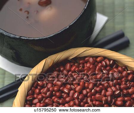 Stock Image - Adzuki Beans. Fotosearch