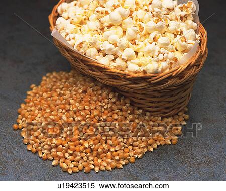 Popcorn View Large Photo Image Stock Photography - Popcorn. Fotosearch