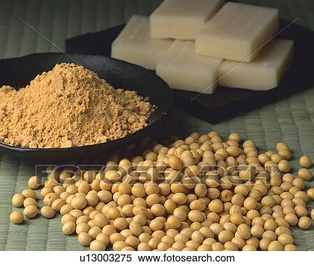 Soybean, Rice Cake and Soybean Flour View Large Photo Image Stock Photography - Soybean, Rice Cake and Soybean Flour. Fotosearch