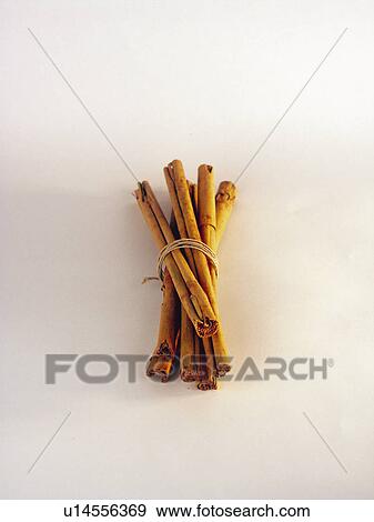 Stock Photo - Spice, Spices, Ingredient, Ingredients, Food, Cinnamon, Stick cinnamon. Fotosearch