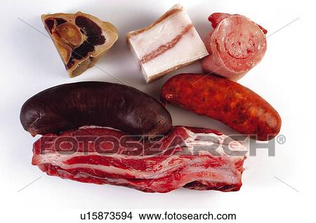 Food, Meat, Raw, Raw meat, Pork, Pork meat, Streaky bacon View Large Photo Image Picture - Food, Meat, Raw, Raw meat, Pork, Pork meat, Streaky bacon. Fotosearch