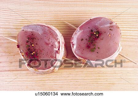 Picture - Food, Meat, Raw, Raw meat, Pork, Steak, Steaks. Fotosearch