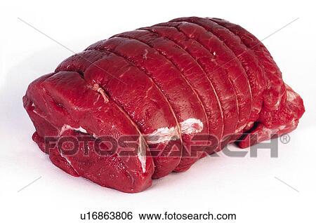 Food, Meat, Raw, Raw meat, Veal, Veal meat, Roll View Large Photo Image Stock Photograph - Food, Meat, Raw, Raw meat, Veal, Veal meat, Roll. Fotosearch