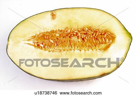 Fruit, Melon, Melon fruit, Half, Half a melon, One, Sweet View Large Photo Image Stock Photograph - Fruit, Melon, Melon fruit, Half, Half a melon, One, Sweet. Fotosearch