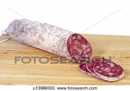 Stock Image - Cold meat, Cold cut, Cold meats, Cold cuts, Appetizer, Appetizers, Food. Fotosearch