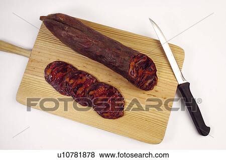 Stock Photo - Cold meat, Cold cut, Cold meats, Cold cuts, Appetizer, Appetizers, Food. Fotosearch
