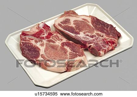 Supermarket, Food, Tray, Meat, Pork, Chop, Chops View Large Photo Image Stock Photography - Supermarket, Food, Tray, Meat, Pork, Chop, Chops. Fotosearch