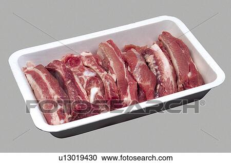 Supermarket, Food, Tray, Meat, Sparerib, Spareribs, Pork View Large Photo Image Stock Image - Supermarket, Food, Tray, Meat, Sparerib, Spareribs, Pork. Fotosearch