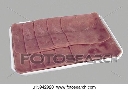 Supermarket, Food, Tray, Pork, Cold cut, Cold meat, Slice View Large Photo Image Stock Image - Supermarket, Food, Tray, Pork, Cold cut, Cold meat, Slice. Fotosearch