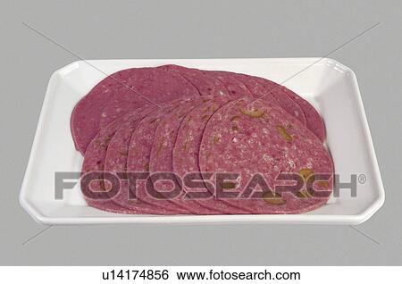 Supermarket, Food, Tray, Pork, Cold cut, Cold meat, Slice View Large Photo Image Stock Photograph - Supermarket, Food, Tray, Pork, Cold cut, Cold meat, Slice. Fotosearch
