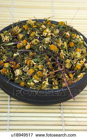 Stock Photo - Herb, Herbs, Health, Infusion, Infusions, Herbalist, Medicinal herbs. Fotosearch