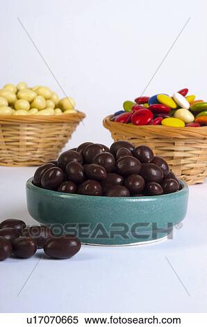 Chocolate, Chocolates, Bowl, Bowls, Container, Chocolate milk, Various View Large Photo Image Stock Photography - Chocolate, Chocolates, Bowl, Bowls, Container, Chocolate milk, Various. Fotosearch