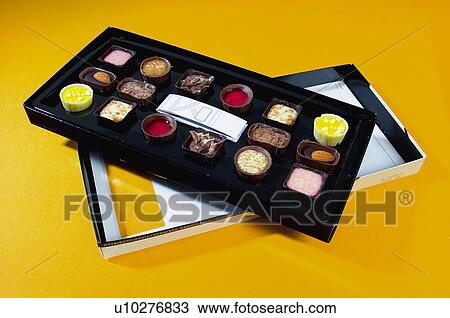 Chocolate, Chocolates, Sweet, Chocolates box, Dessert, Present View Large Photo Image Stock Image - Chocolate, Chocolates, Sweet, Chocolates box, Dessert, Present. Fotosearch