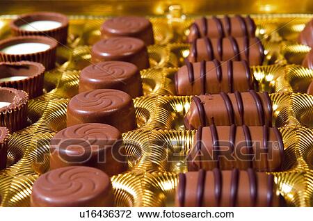 Chocolate, Chocolates, Sweet, Chocolates box, Dessert, Present View Large Photo Image Stock Image - Chocolate, Chocolates, Sweet, Chocolates box, Dessert, Present. Fotosearch