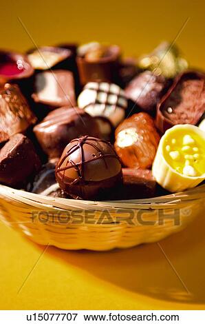 Chocolate, Chocolates, Sweet, Chocolates box, Dessert, Present, Variety View Large Photo Image Stock Photo - Chocolate, Chocolates, Sweet, Chocolates box, Dessert, Present, Variety. Fotosearch