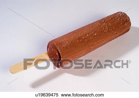 Chocolate, Ice cream, Ice lolly, Popsicle, Filling, Stick, Cover View Large Photo Image Stock Photography - Chocolate, Ice cream, Ice lolly, Popsicle, Filling, Stick, Cover. Fotosearch
