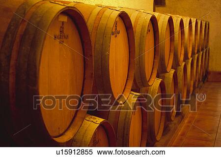 Stock Photography - Wine, Drink, Beverage, Barrel, Barrels, Cask, Casks. Fotosearch