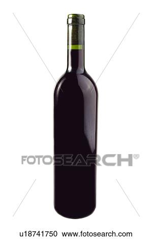 Stock Image - Wine, Drink, Beverage, Bottle, Bottle of wine, Cork, Bottleneck. Fotosearch