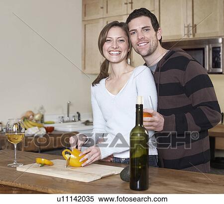 Mid-Adult Couple Cooking View Large Photo Image Stock Photography - Mid-Adult Couple Cooking. Fotosearch