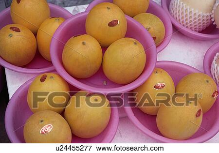 Bowls Of Melons View Large Photo Image Stock Photo - Bowls Of Melons. Fotosearch
