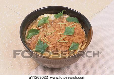 Stock Image - Japanse Dish With Sauce. Fotosearch